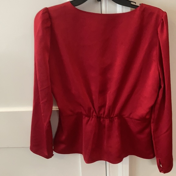 J. Crew satin blouse Size 8 - Picture 4 of 4